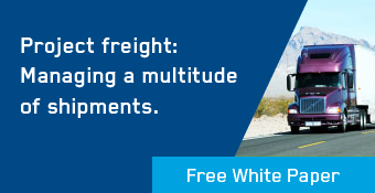 Project freight: Managing a multitude of shipments