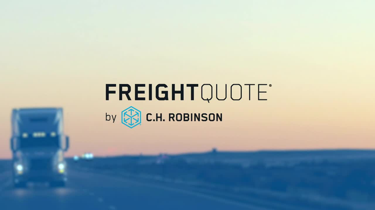 Freight shipping with Freightquote has never been this easy video thumbnail