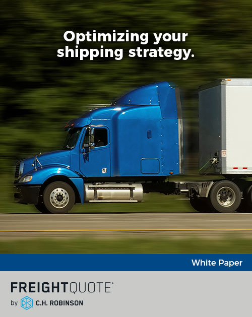 Optimizing your shipping strategy