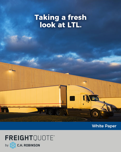 Taking A Fresh Look At LTL Whitepaper Freightquote